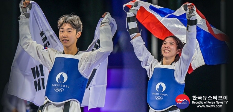 기사 2024.08.21.(수) 2-1 (사진 1) In Intense Matches, Korea and Thailand Grab First Golds of Paris 2024.JPG