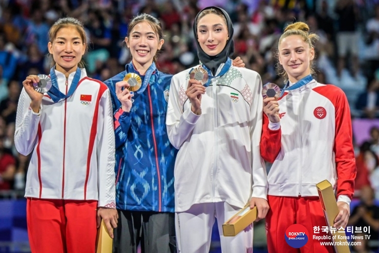 기사 2024.08.21.(수) 2-5 (사진 5) In Intense Matches, Korea and Thailand Grab First Golds of Paris 2024.JPG