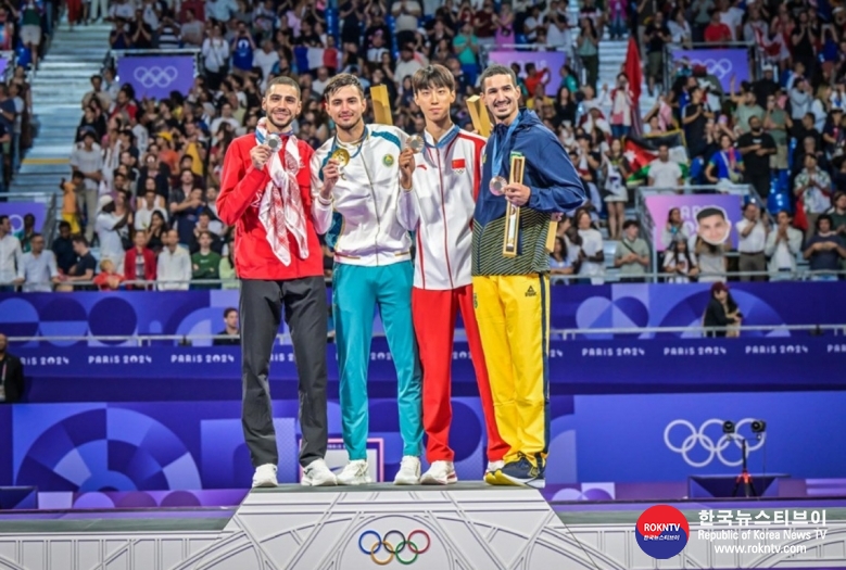 기사 2024.08.21.(수) 3-3 (사진 3)  Uzbekistan and Korea Strike Gold on Day 2 in Paris.JPG