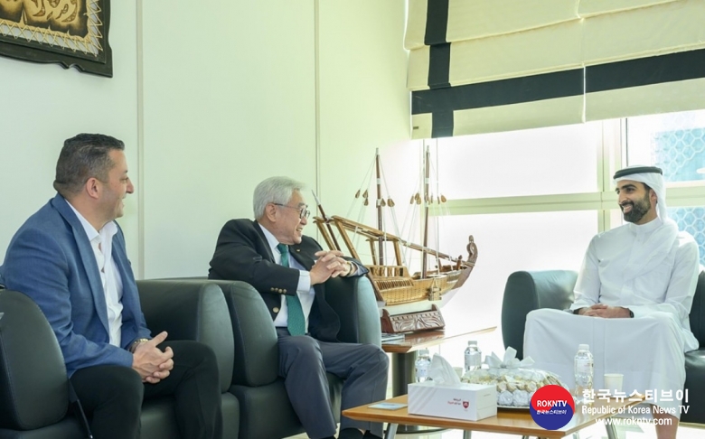 기사 2024.10.29.(화) 3-2 (사진 2) World Taekwondo President Visits Qatar NOC, Discusses Opportunities for Social Impact Through Sport .JPG